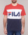 Vêtements Homme T-shirts manches courtes product Fila DAY TEE Marine / Rouge / Blanc