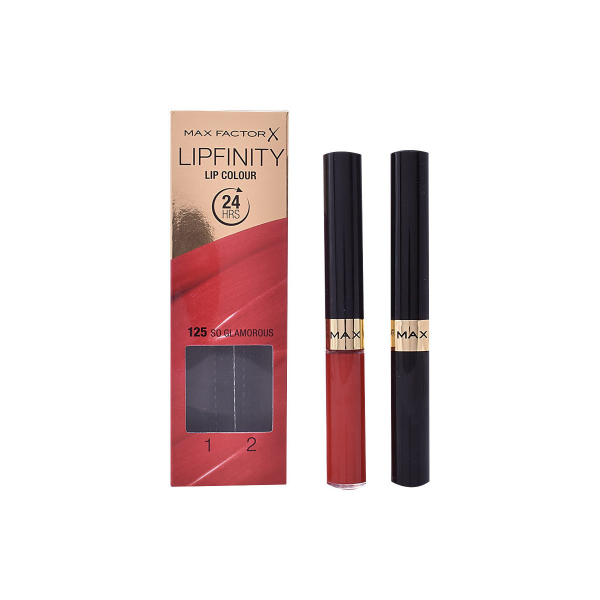 Beauté Femme Rouges à lèvres Max Factor Lipfinity Classic 125-so Glamurous 