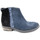 Chaussures Fille Boots Reqin's basilio peau Bleu