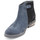 Chaussures Fille Boots Reqin's basilio peau Bleu