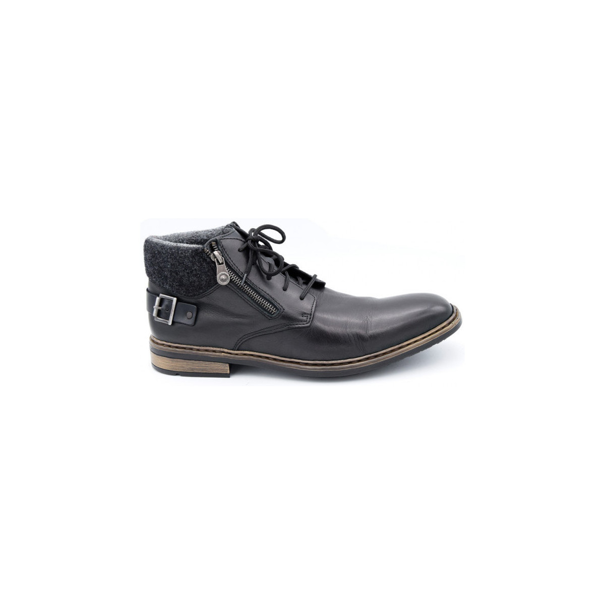 Chaussures Homme Boots Rieker f1230-02 Noir