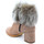 Chaussures Femme Boots Pedro Miralles 21315 Beige
