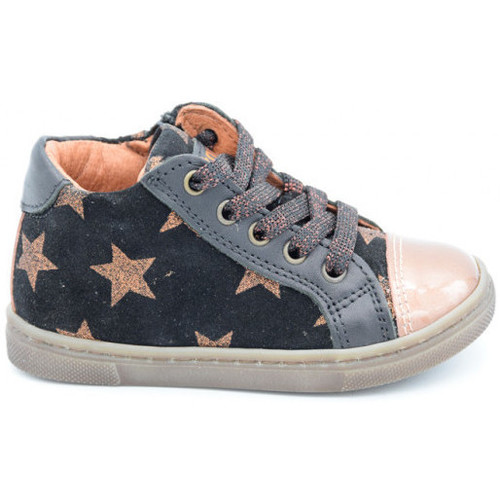 Chaussures Fille Baskets mode The Happy Monk stac Noir