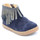 Chaussures Fille Boots Shoo Pom bouba fringe Bleu