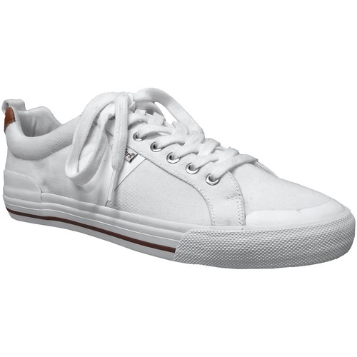 Chaussures Kickers Arty Blanc toile - Chaussures Baskets basses Homme 55 