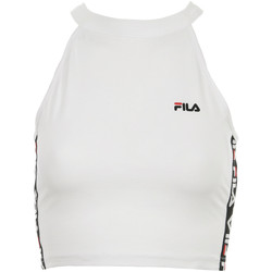 Vêtements Femme Débardeurs / T-shirts your sans manche Fila Wn's Melody Cropped Top blanc