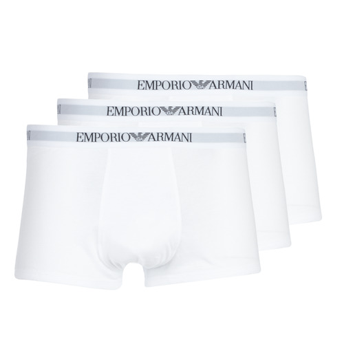 Sous-vêtements Emporio Armani CC722-PACK DE 3 Blanc - Livraison Gratuite 