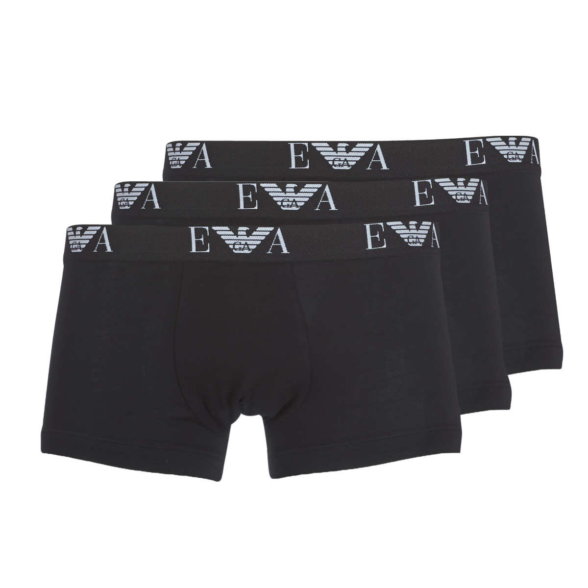 Sous-vêtements Homme Boxers Emporio Armani jeans CC715-PACK DE 3 Noir