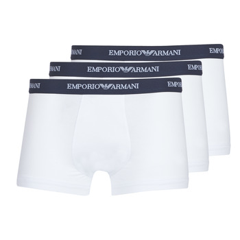 Sous-vêtements Homme Boxers Emporio Armani CC717-PACK DE 3 Blanc