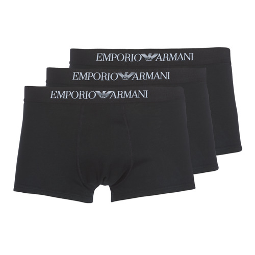 Sous-vêtements Homme Boxers Emporio Armani CC722-PACK DE 3 Noir