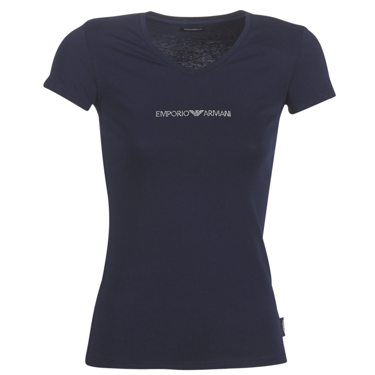 Vêtements Femme T-shirts manches courtes Emporio Armani With CC317-163321-00135 Marine