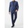Vêtements Homme Costumes  Kebello Costume 2 boutons à carreaux Bleu H Bleu
