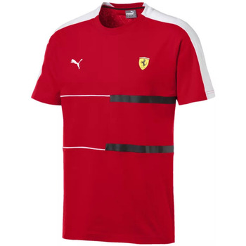 Vêtements Homme T-shirts & Polos Puma FERRARI T7 Rouge