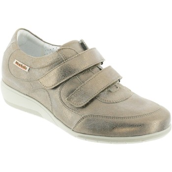 Chaussures Femme Mocassins Mobils By Mephisto JENNA Taupe cuir