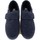 Chaussures Homme Chaussons Emanuela Homme Chaussons, Bottine, Feutre de Laine-581 Bleu