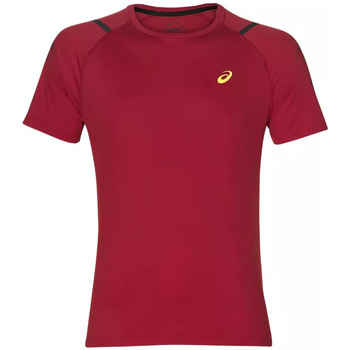 Vêtements Homme T-shirts manches courtes Asics ICON SS TOP Rouge
