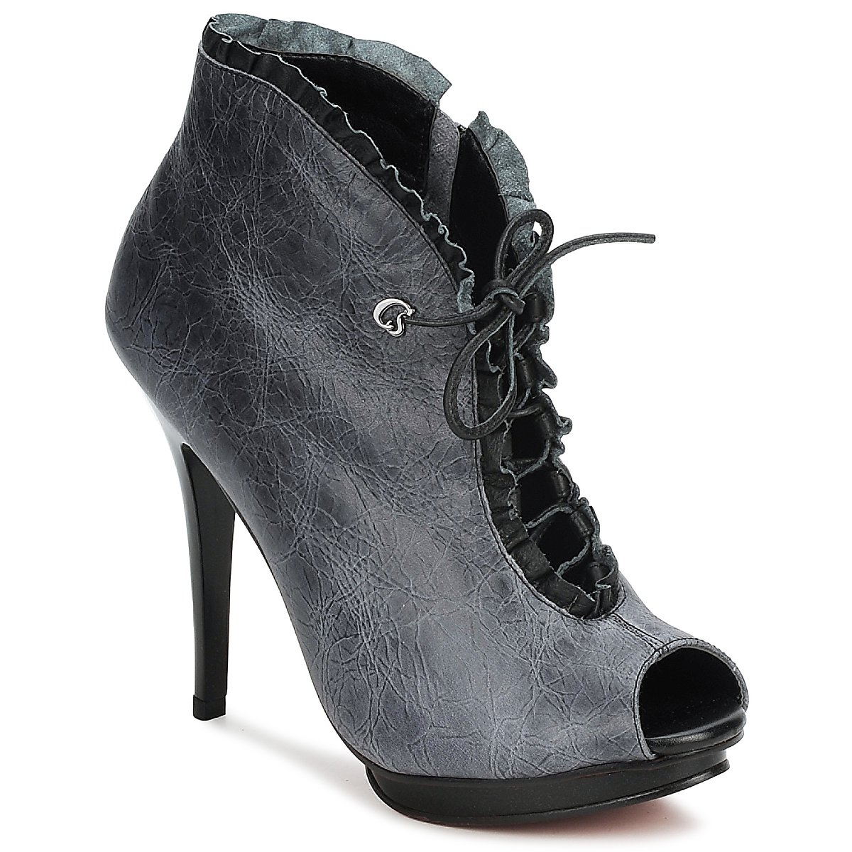 Chaussures Femme Low boots Boots Carmen Steffens 6002043001 Noir / Gris