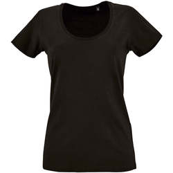 Vêtements Femme T-shirts manches courtes Sols METROPOLITAN CITY GIRL Negro