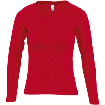 Vêtements Femme T-shirts manches longues Sols MAJESTIC COLORS GIRL Rojo