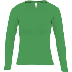 Vêtements Femme T-shirts manches longues Sols MAJESTIC COLORS GIRL Verde