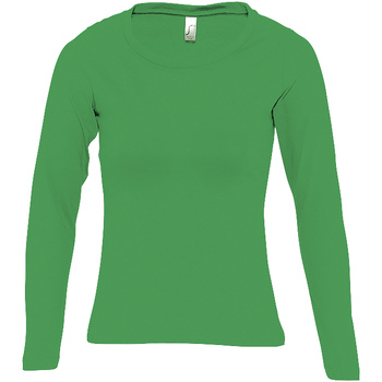 Vêtements Femme T-shirts manches longues Sols MAJESTIC COLORS GIRL Verde
