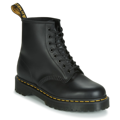 Boots Dr Martens 1460 BEX SMOOTH Noir - Livraison Gratuite 
