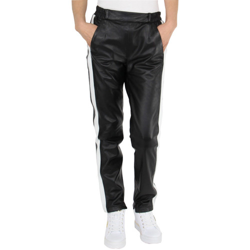 Pantalons de survêtement Oakwood Pantalonen cuir ref_cco45537 Noir Noir - Livraison Gratuite 