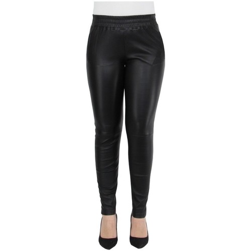 Femme Oakwood Pantalonen cuir ref_cco44010 Noir Noir - Livraison Gratuite 