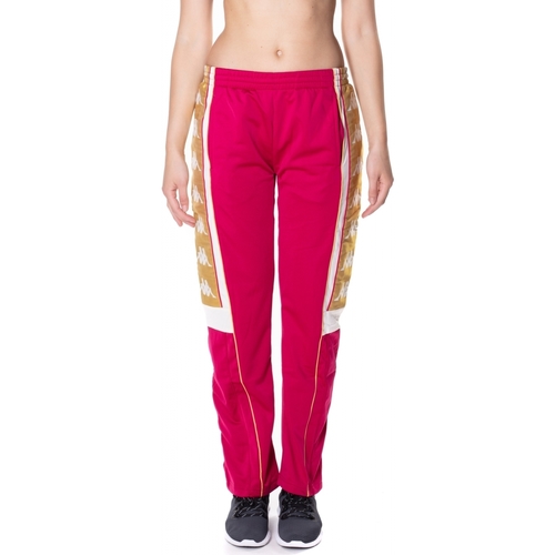 Femme Kappa BANDA 10 ARVIS 906-rosso-bianco - Vêtements Joggings / Survêtements Femme 34 
