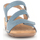 Chaussures Femme Sandales et Nu-pieds Gabor Sandales en suede à talon plat Bleu