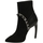 Chaussures Femme Boots Marc Ellis CAMOSCIO Noir