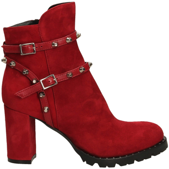 Chaussures Femme Boots Mivida CAMOSCIO/NAPPA Rouge