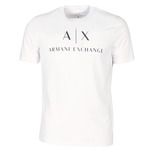 armani exchange logo embroidered track pants item