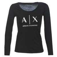 Vêtements Femme T-shirts manches longues Armani Exchange 8NYTDG-YJ16Z-1200 Noir