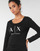 Vêtements Femme T-shirts manches longues Armani Exchange 8NYTDG-YJ16Z-1200 Noir
