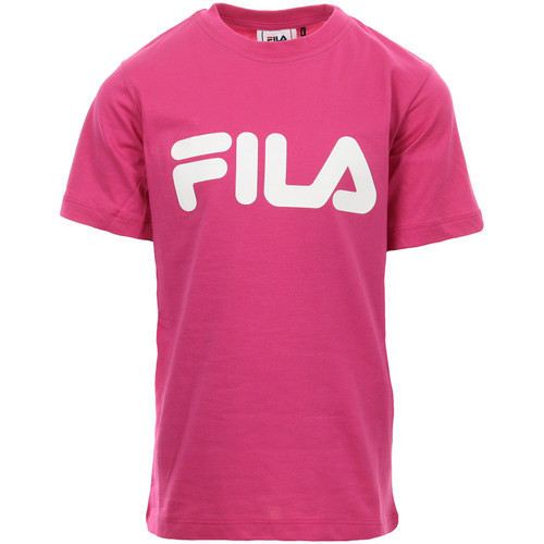 Vêtements Fille T-shirts manches courtes Fila Kids Classic Logo Tee Rose