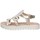 Chaussures Fille Sandales et Nu-pieds Florens F781426D PLATINO/BIA Sandales Enfant Platinum / Blanc Multicolore