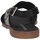 Chaussures Fille Sandales et Nu-pieds Florens F778557A ARGENT/NERO Sandales Enfant Argent / Noir Multicolore