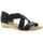 Chaussures Femme Only & Sons Nu pieds cuir Noir
