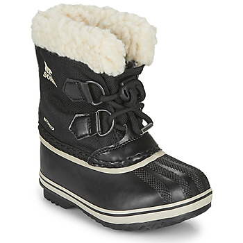 Chaussures Enfant Bottes de neige Sorel CHILDRENS YOOT PAC NYLON Noir