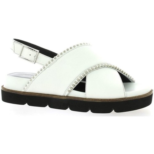 Adele Dezotti Nu pieds cuir Blanc - Chaussures Sandale Femme 54,50 €