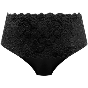 Sous-vêtements Femme elasticated-waist cotton Bermuda shorts Wacoal Eglantine Noir