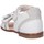 Chaussures Fille Sandales et Nu-pieds Romagnoli 3069-126 BIANCO Sandales Enfant Blanc / Argent Multicolore