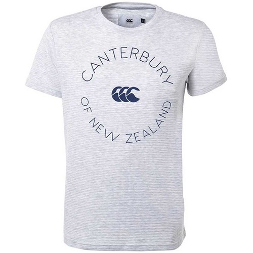 Vêtements The North Face Canterbury T-SHIRT RUGBY GISBORNE - CANTE Blanc
