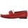 Chaussures Femme Mocassins Xavier Danaud Mocassins cuir ref_taj45787 rouge blanc Rouge