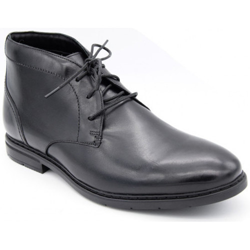 Chaussures Homme Boots Clarks banbury mid Noir