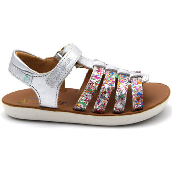 Chaussures Fille Happy Spart Nu Pied Cadet Shoo Pom goa spart Multicolore