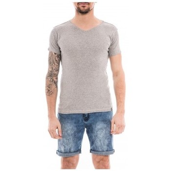 Ritchie T-shirt coton organique WORKAWAY Gris - Vêtements T-shirts & Polos  14,90 €