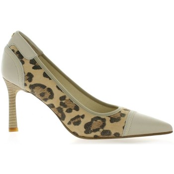 Chaussures Femme Escarpins Elizabeth Stuart Escarpins cuir velours Leopard