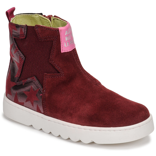 Chaussures Fille Boots mens prada the jeansa Prada the HOUSE Bordeaux